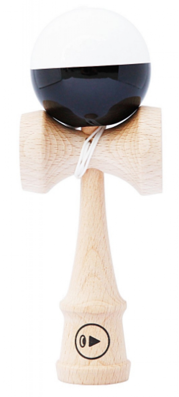 KENDAMA PLAY PRO K - SPLIT black/white