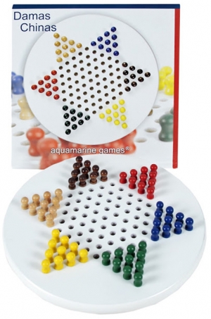 CHINESSE CHECKERS IN WHITE COLOR