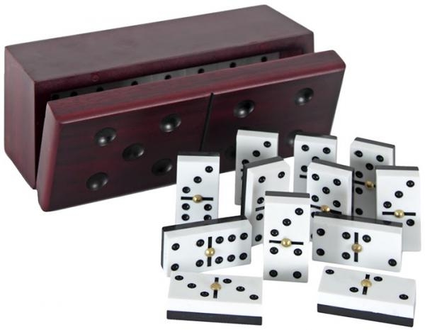 DOMINOES IN WOODEN CASE LIMITED EDITION