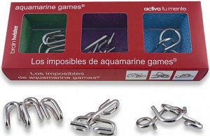 PACK 3 METAL IMPOSSIBLES (Set de 3 puzzle logice din metal)