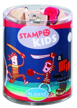 SET CREATIV STAMPO KIDS PIRATI