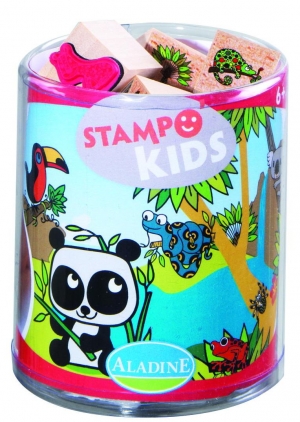 SET CREATIV STAMPO KIDS JUNGLA