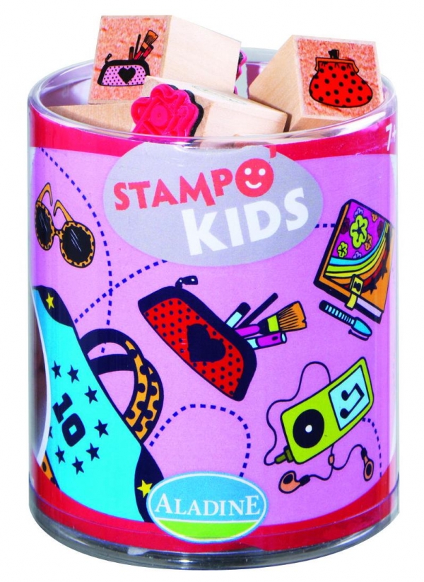 SET CREATIV STAMPO KIDS ACCESORII PENTRU FETITE