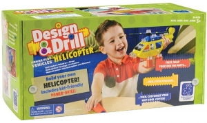 DESIGNED&DRILL POWER PLAY VEHICLES-HELICOPTER