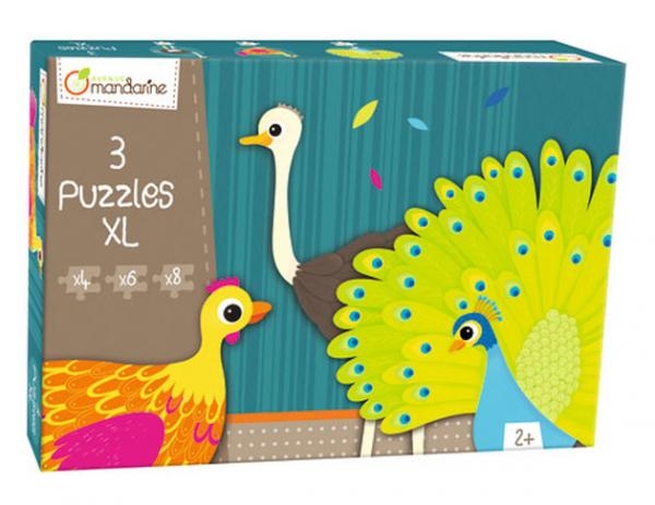3 XL puzzles, Feathered creatures 