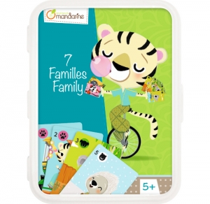 CARD GAMES, HAPPY FAMILIES ENDANGERED ANIMALS